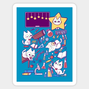 Lab Kittens Sticker